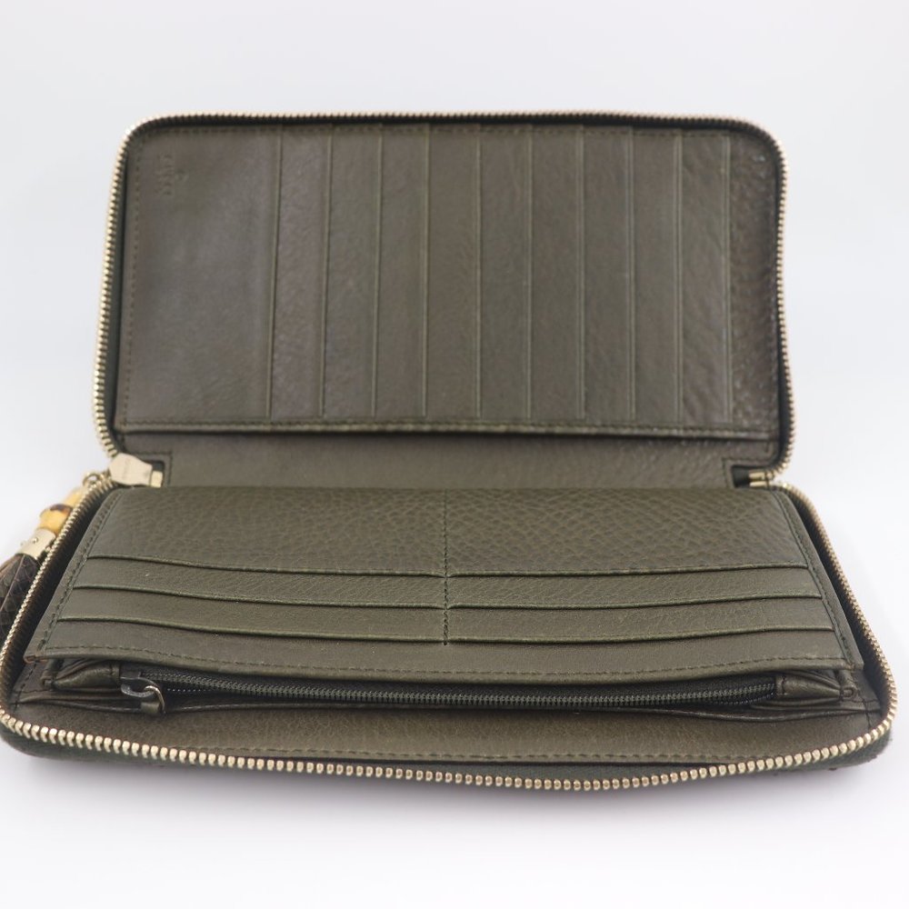 Gucci Python Leather Wallet - image 6